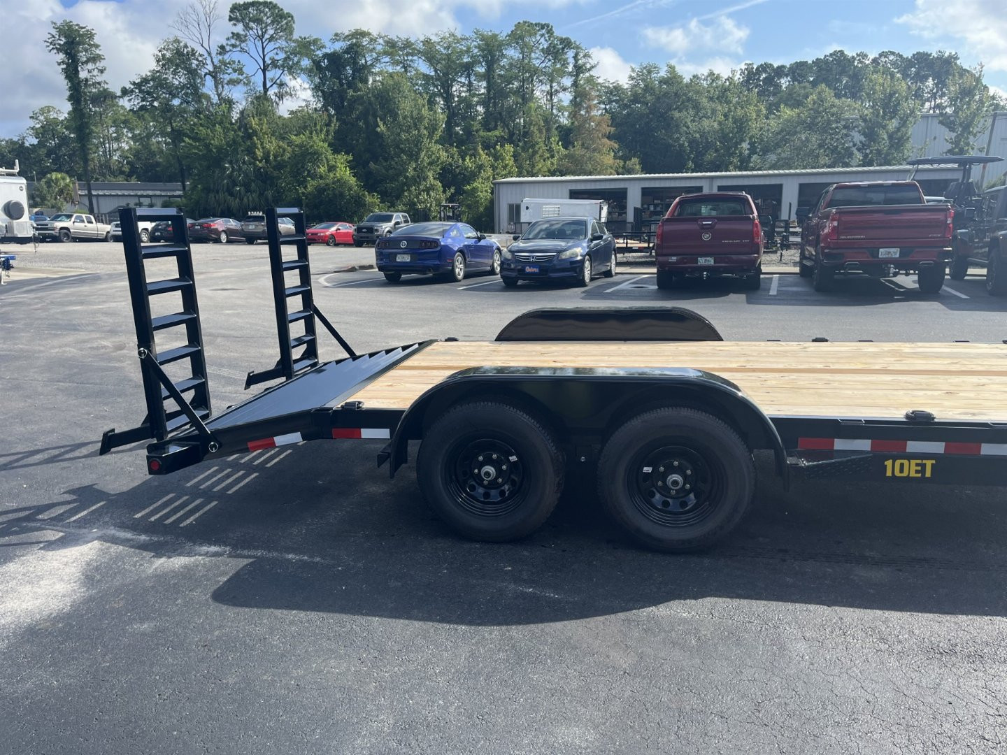 New 10ET-18BK-KR BIG TEX 7' X 18' EQUIPMENT TRAILER