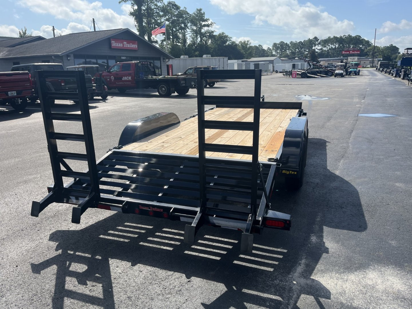 New 10ET-18BK-KR BIG TEX 7' X 18' EQUIPMENT TRAILER