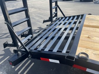 New 10ET-18BK-KR BIG TEX 7' X 18' EQUIPMENT TRAILER
