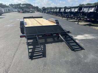 New 10ET-18BK-KR BIG TEX 7' X 18' EQUIPMENT TRAILER