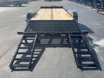New 10ET-18BK-KR BIG TEX 7' X 18' EQUIPMENT TRAILER