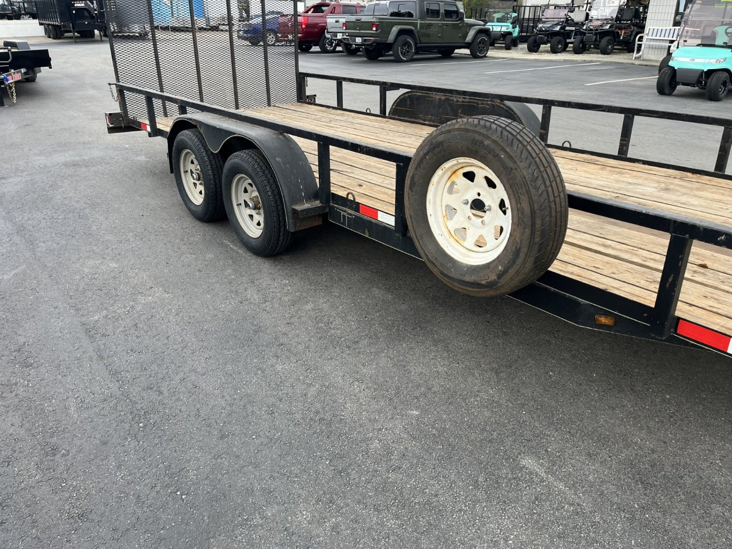 Used 2020 TEXAS TRAILERS UT62070 Utility Trailer