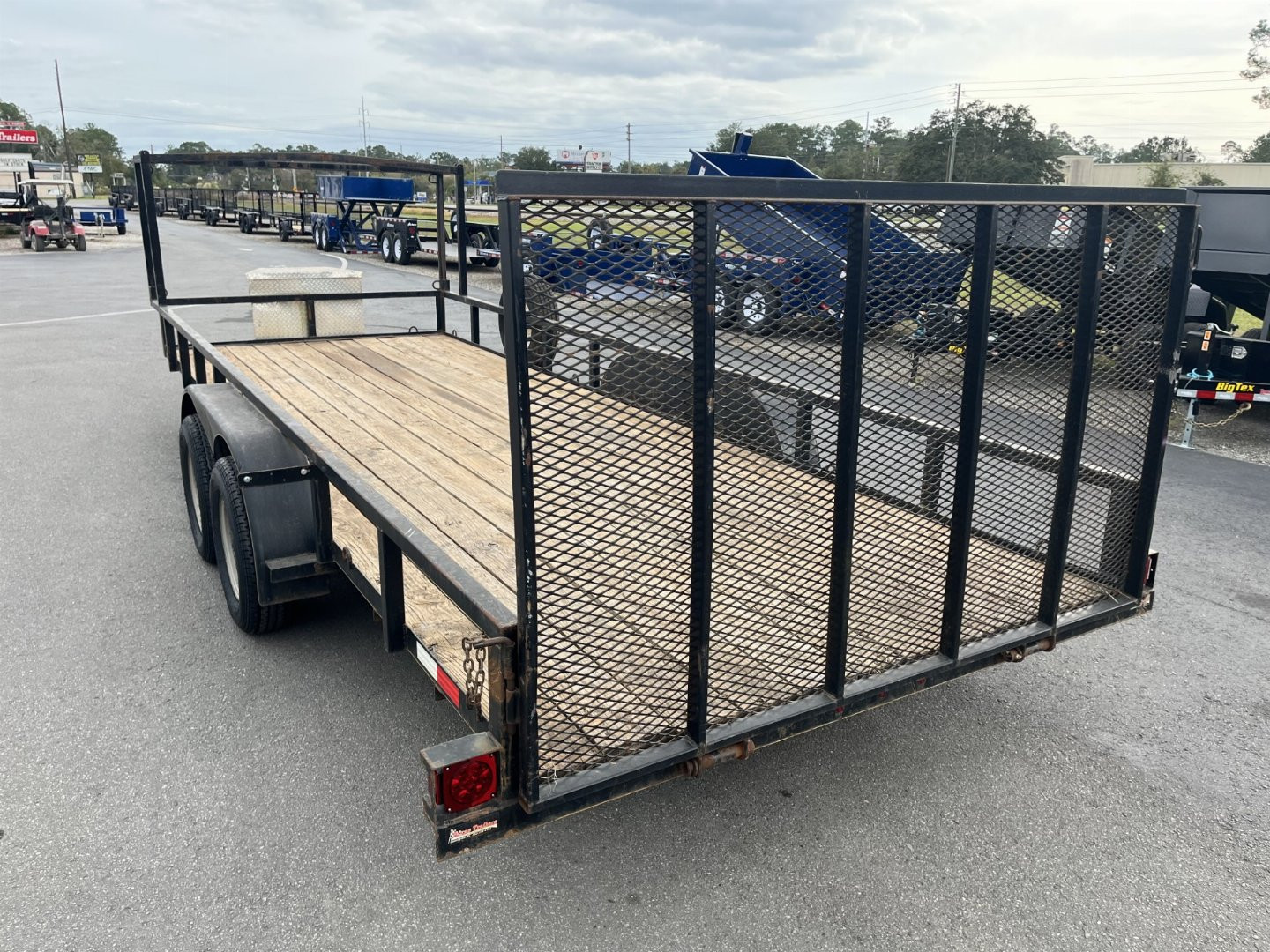 Used 2020 TEXAS TRAILERS UT62070 Utility Trailer