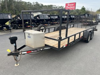 Used 2020 TEXAS TRAILERS UT62070 Utility Trailer