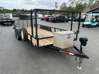 Used 2020 TEXAS TRAILERS UT62070 Utility Trailer