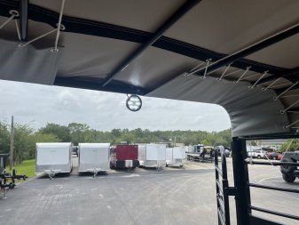 New ST3221G TEXAS TRAILERS 32' GOOSENECK STOCK TRAILER W/ TRIPLE AXLES