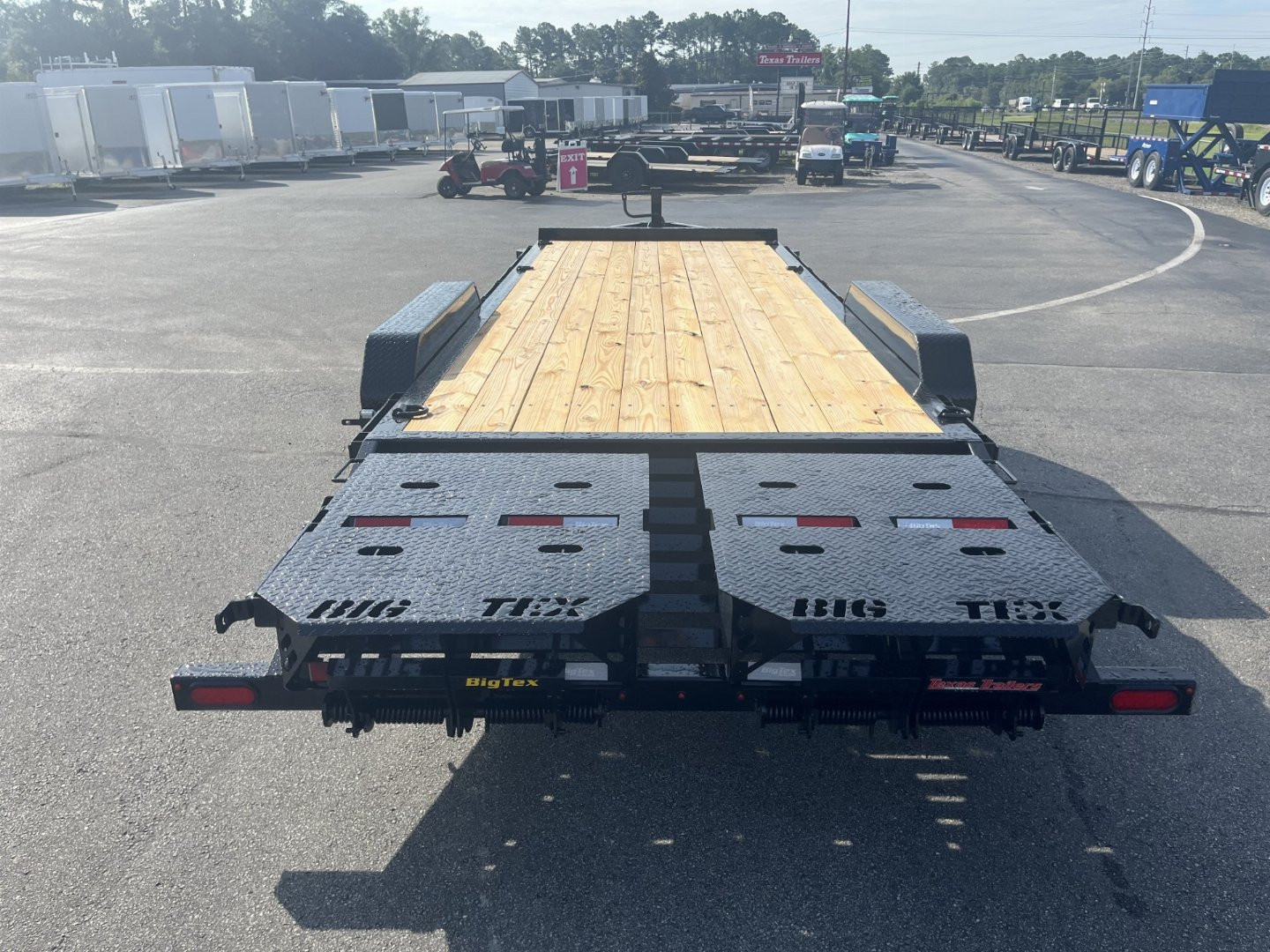 New 14EH-20D3A-MRBK BIG TEX 7' X 20' EQUIPMENT TRAILER