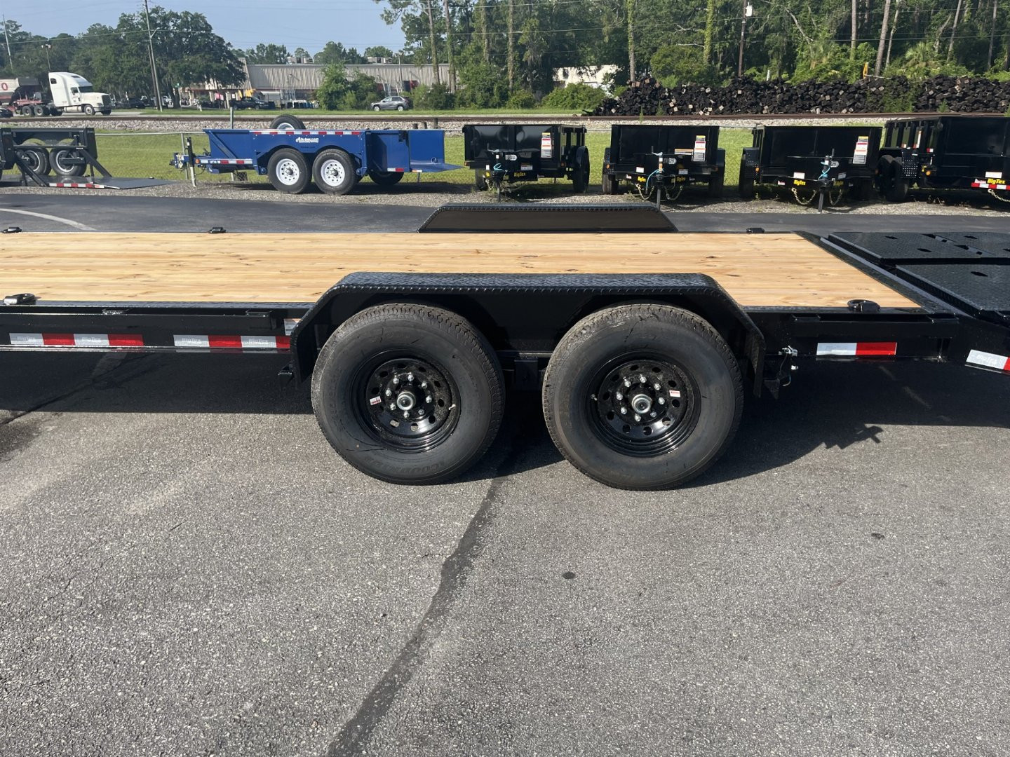 New 14EH-20D3A-MRBK BIG TEX 7' X 20' EQUIPMENT TRAILER