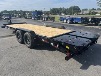 New 14EH-20D3A-MRBK BIG TEX 7' X 20' EQUIPMENT TRAILER