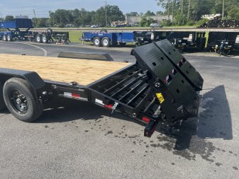 New 14EH-20D3A-MRBK BIG TEX 7' X 20' EQUIPMENT TRAILER