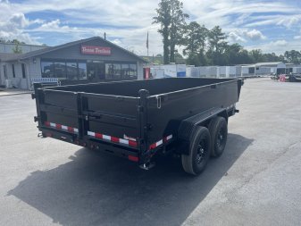 New 14LX-14C2A-BK BIG TEX 7' X 14' DUMP TRAILER W/ 2' SIDES