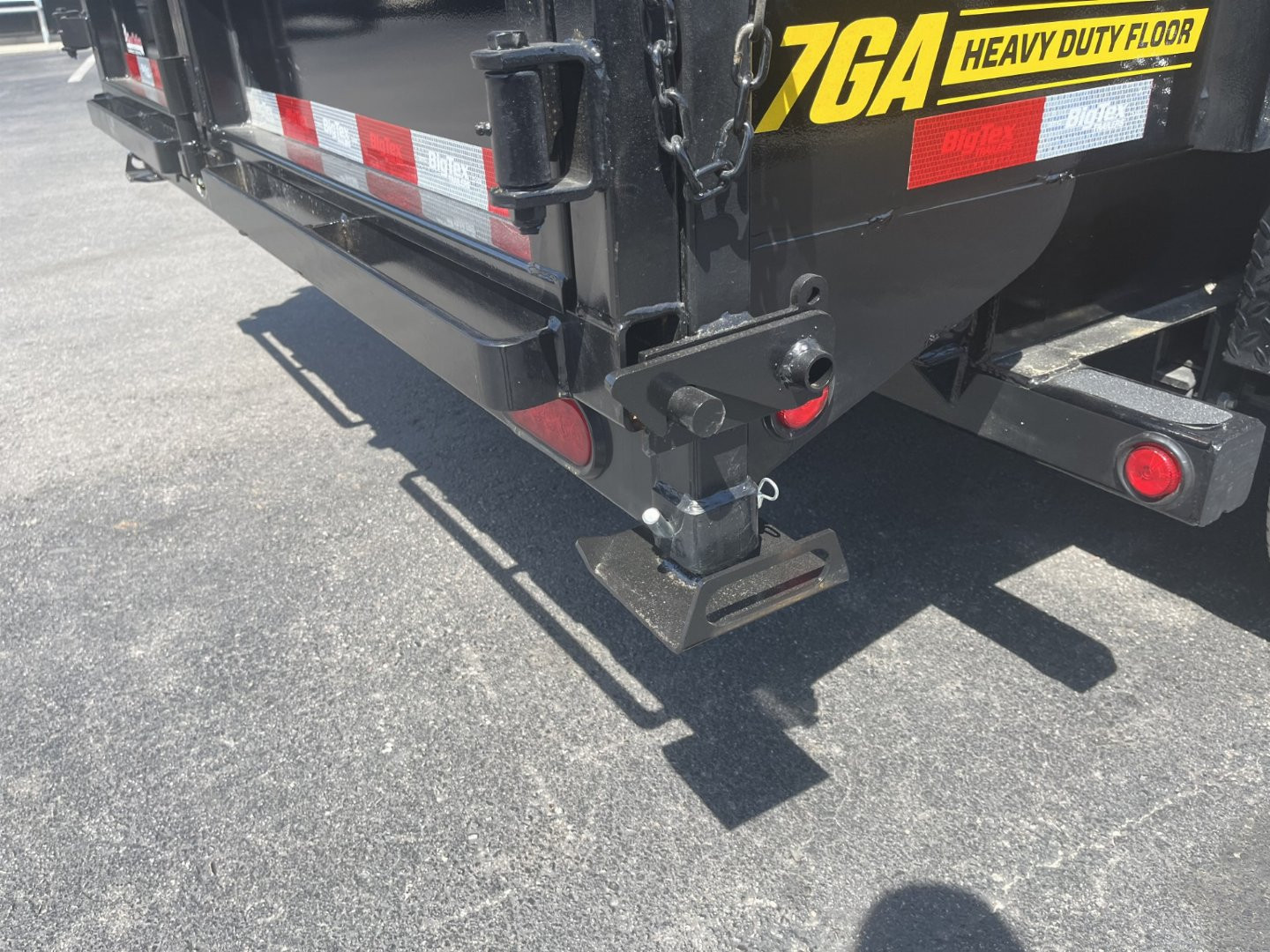 New 14XD-14C2A-BK BIG TEX 7' X 14' HEAVY DUTY DUMP TRAILER W/ 2' SIDES