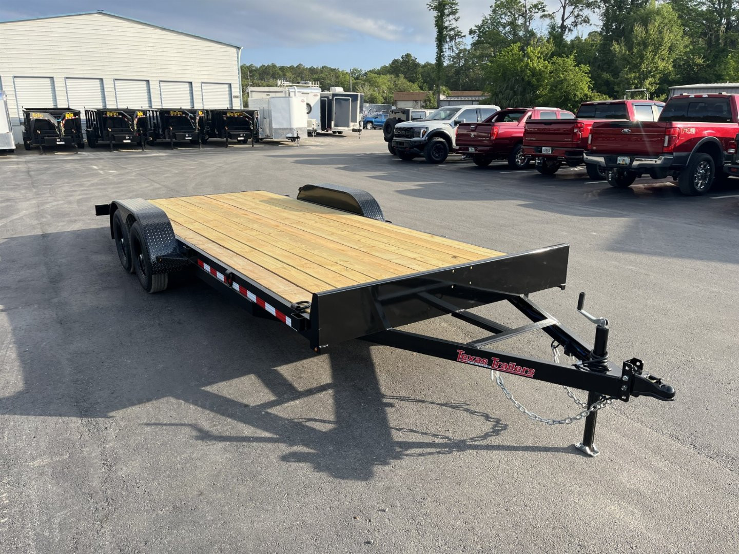 New CH2010 TEXAS TRAILERS 6'10" X 20' CAR HAULER