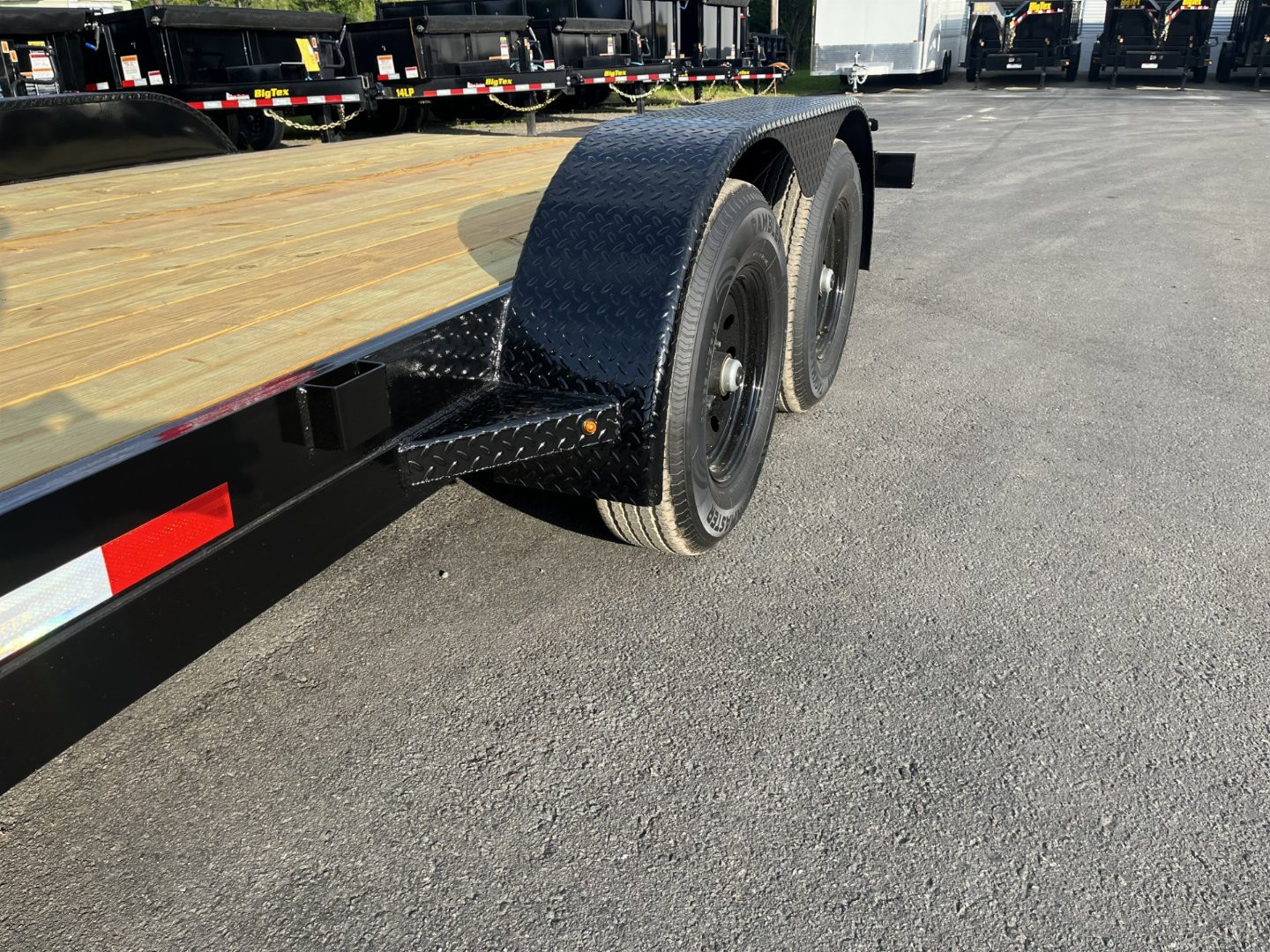 New CH2010 TEXAS TRAILERS 6'10" X 20' CAR HAULER