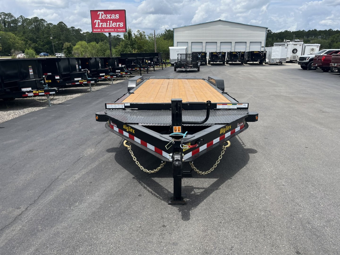 New 14EH-22D3A-MRBK BIG TEX 7' X 22' EQUIPMENT TRAILER