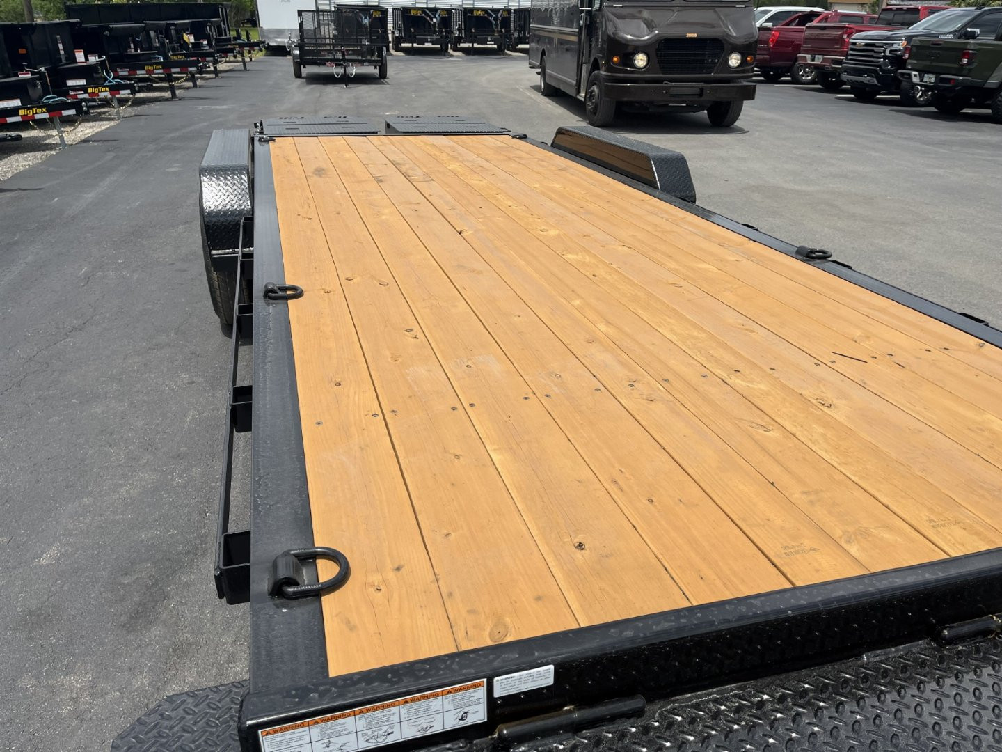New 14EH-22D3A-MRBK BIG TEX 7' X 22' EQUIPMENT TRAILER
