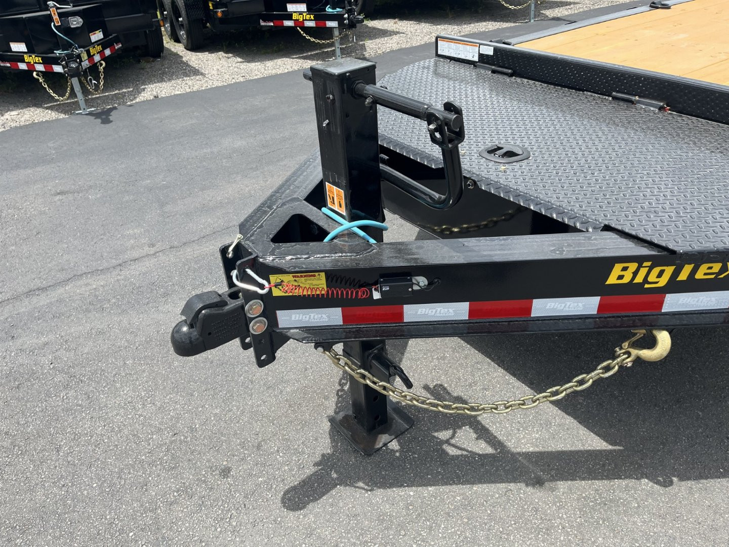 New 14EH-22D3A-MRBK BIG TEX 7' X 22' EQUIPMENT TRAILER