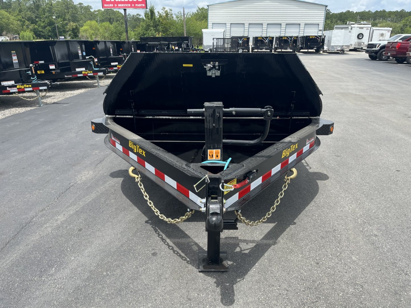 New 14EH-22D3A-MRBK BIG TEX 7' X 22' EQUIPMENT TRAILER