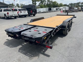 New 14EH-22D3A-MRBK BIG TEX 7' X 22' EQUIPMENT TRAILER