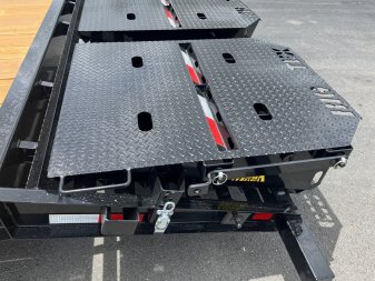 New 14EH-22D3A-MRBK BIG TEX 7' X 22' EQUIPMENT TRAILER