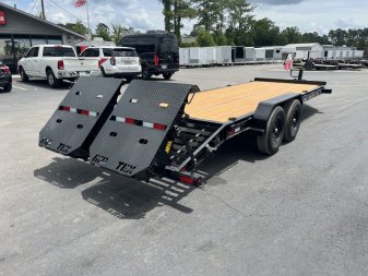 New 14EH-22D3A-MRBK BIG TEX 7' X 22' EQUIPMENT TRAILER