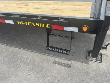 New 25GN-25D5A-MRBK BIG TEX 8.5' X 25' FLATBED TRAILER W/ UPGRADED TIRES