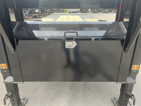 New 25GN-25D5A-MRBK BIG TEX 8.5' X 25' FLATBED TRAILER W/ UPGRADED TIRES