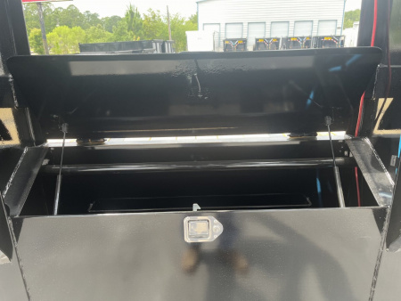 New 25GN-25D5A-MRBK BIG TEX 8.5' X 25' FLATBED TRAILER W/ UPGRADED TIRES