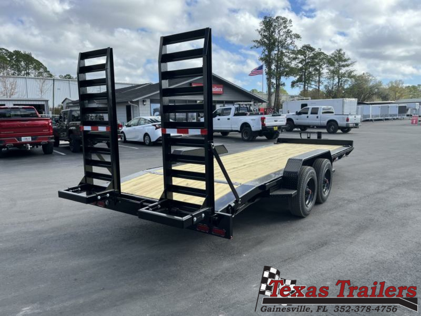 New EQ2120B TEXAS TRAILERS 6'10" X 21' 22,500# GVWR EQUIPMENT TRAILER