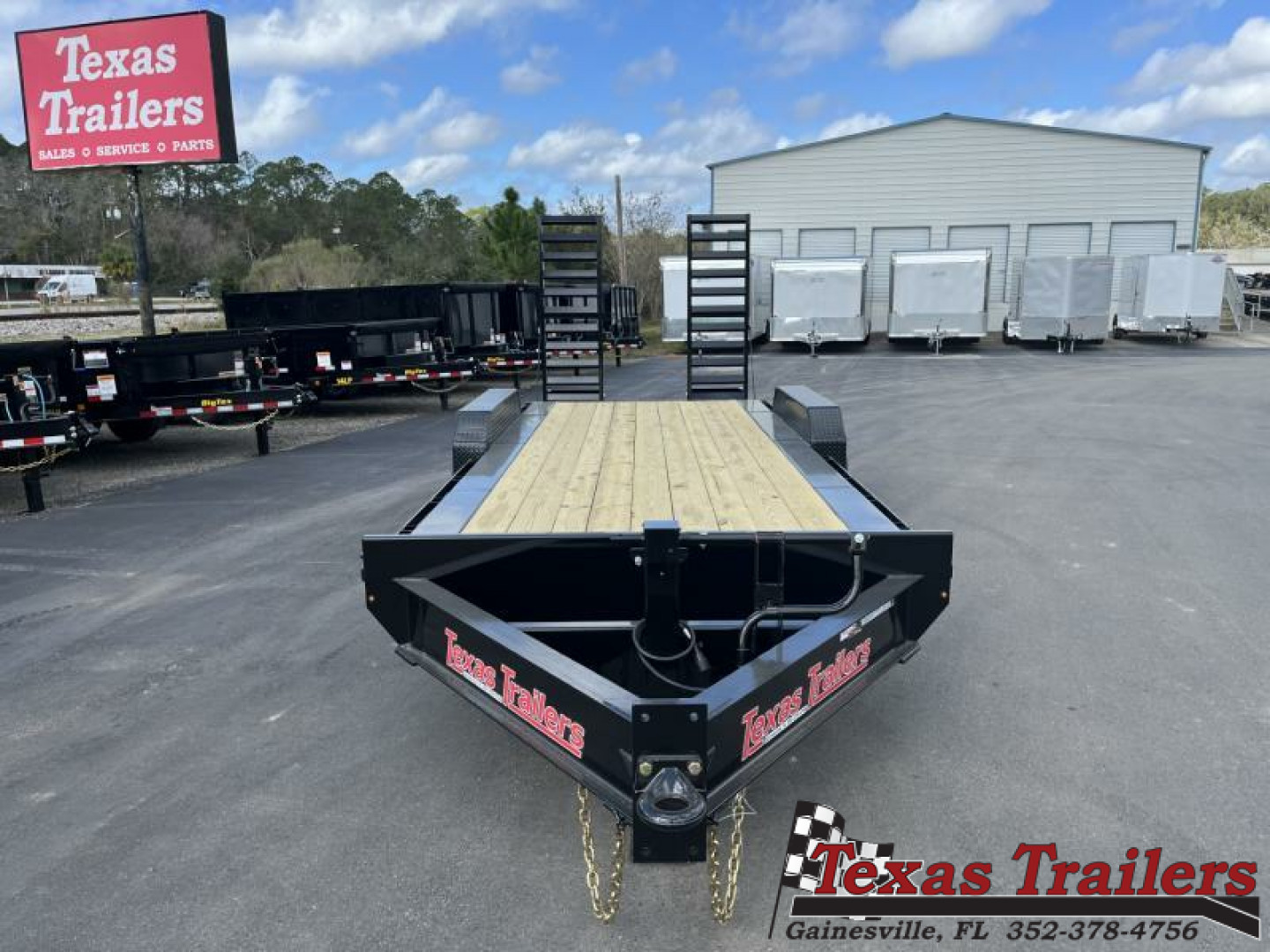 New EQ2120B TEXAS TRAILERS 6'10" X 21' 22,500# GVWR EQUIPMENT TRAILER