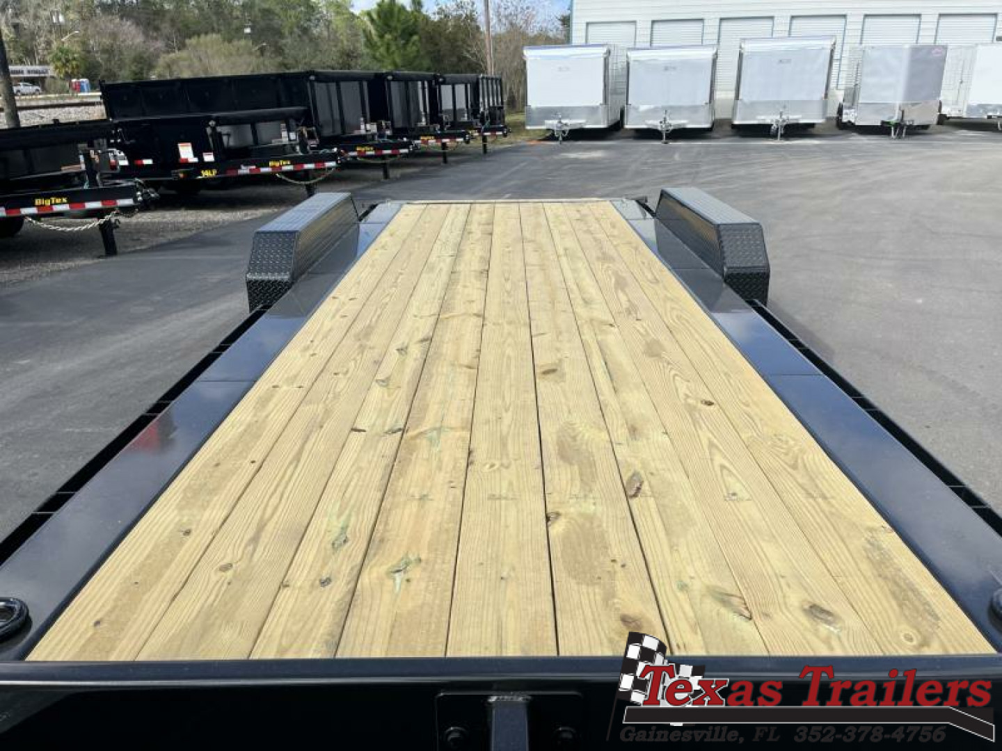New EQ2120B TEXAS TRAILERS 6'10" X 21' 22,500# GVWR EQUIPMENT TRAILER