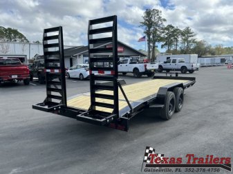New EQ2120B TEXAS TRAILERS 6'10" X 21' 22,500# GVWR EQUIPMENT TRAILER