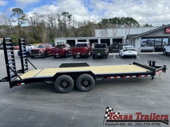 New EQ2120B TEXAS TRAILERS 6'10" X 21' 22,500# GVWR EQUIPMENT TRAILER