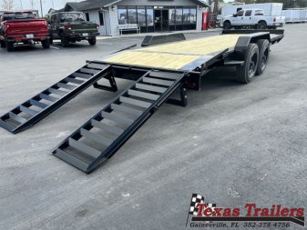 New EQ2120B TEXAS TRAILERS 6'10" X 21' 22,500# GVWR EQUIPMENT TRAILER