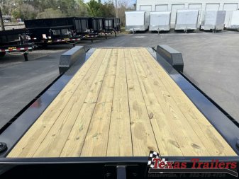 New EQ2120B TEXAS TRAILERS 6'10" X 21' 22,500# GVWR EQUIPMENT TRAILER