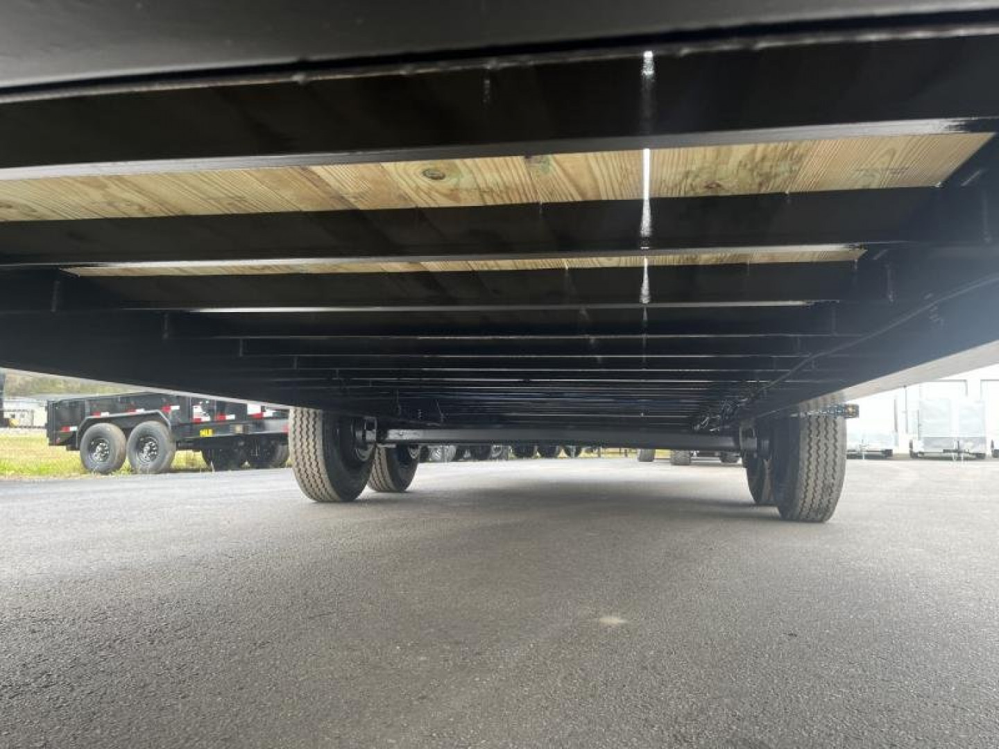 New EQ2320B TEXAS TRAILERS 6'10" X 23' 23,000# EQUIPMENT TRAILER