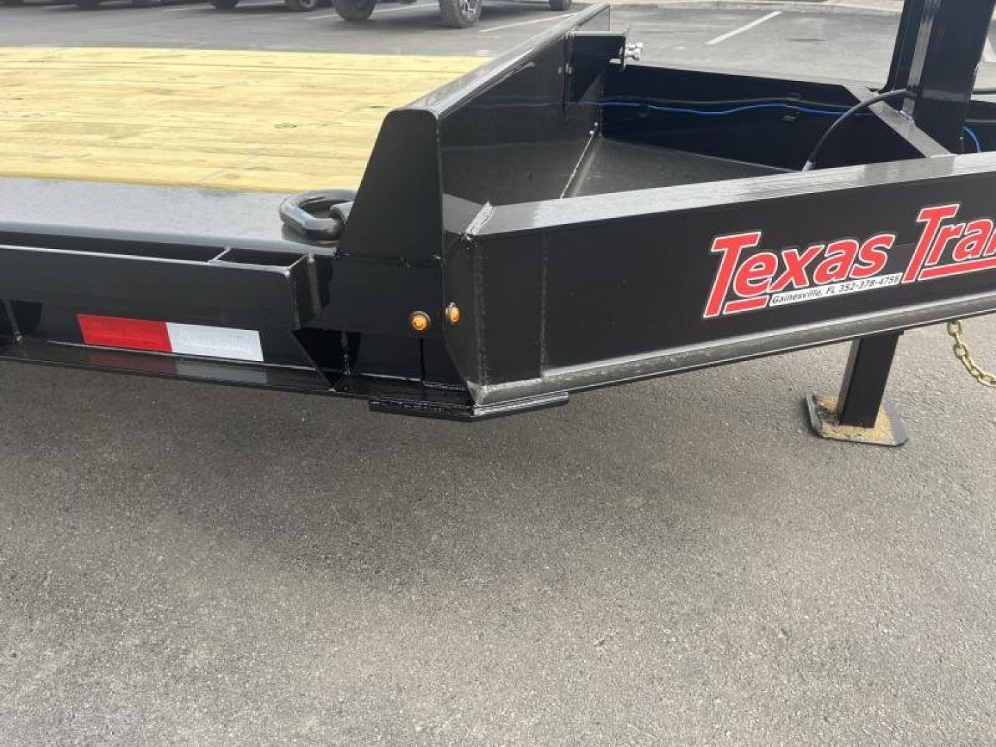 New EQ2320B TEXAS TRAILERS 6'10" X 23' 23,000# EQUIPMENT TRAILER