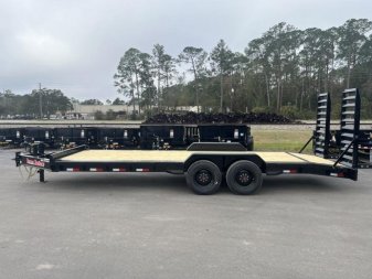 New EQ2320B TEXAS TRAILERS 6'10" X 23' 23,000# EQUIPMENT TRAILER