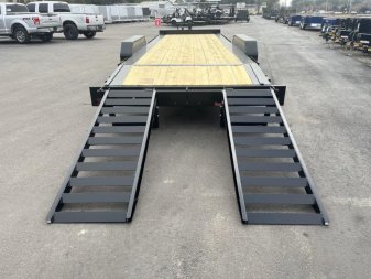 New EQ2320B TEXAS TRAILERS 6'10" X 23' 23,000# EQUIPMENT TRAILER