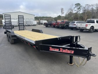 New EQ2320B TEXAS TRAILERS 6'10" X 23' 23,000# EQUIPMENT TRAILER