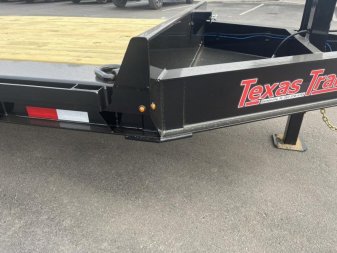 New EQ2320B TEXAS TRAILERS 6'10" X 23' 23,000# EQUIPMENT TRAILER
