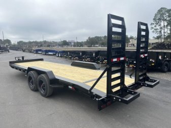 New EQ2320B TEXAS TRAILERS 6'10" X 23' 23,000# EQUIPMENT TRAILER
