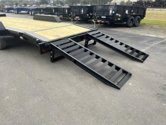 New EQ2320B TEXAS TRAILERS 6'10" X 23' 23,000# EQUIPMENT TRAILER