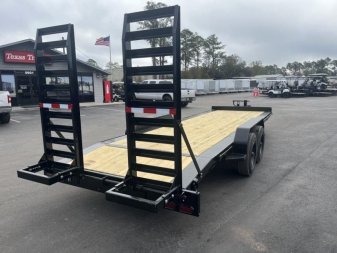 New EQ2320B TEXAS TRAILERS 6'10" X 23' 23,000# EQUIPMENT TRAILER