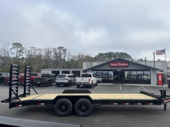 New EQ2320B TEXAS TRAILERS 6'10" X 23' 23,000# EQUIPMENT TRAILER