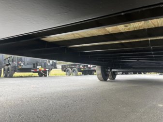 New EQ2320B TEXAS TRAILERS 6'10" X 23' 23,000# EQUIPMENT TRAILER