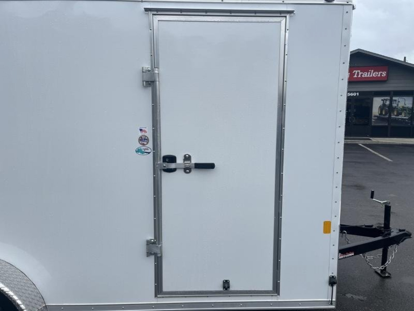 New GANS716TA2 CARGO MATE 7' X 16' ENCLOSED CARGO TRAILER W/ DOUBLE REAR DOORS & SIDE DOOR