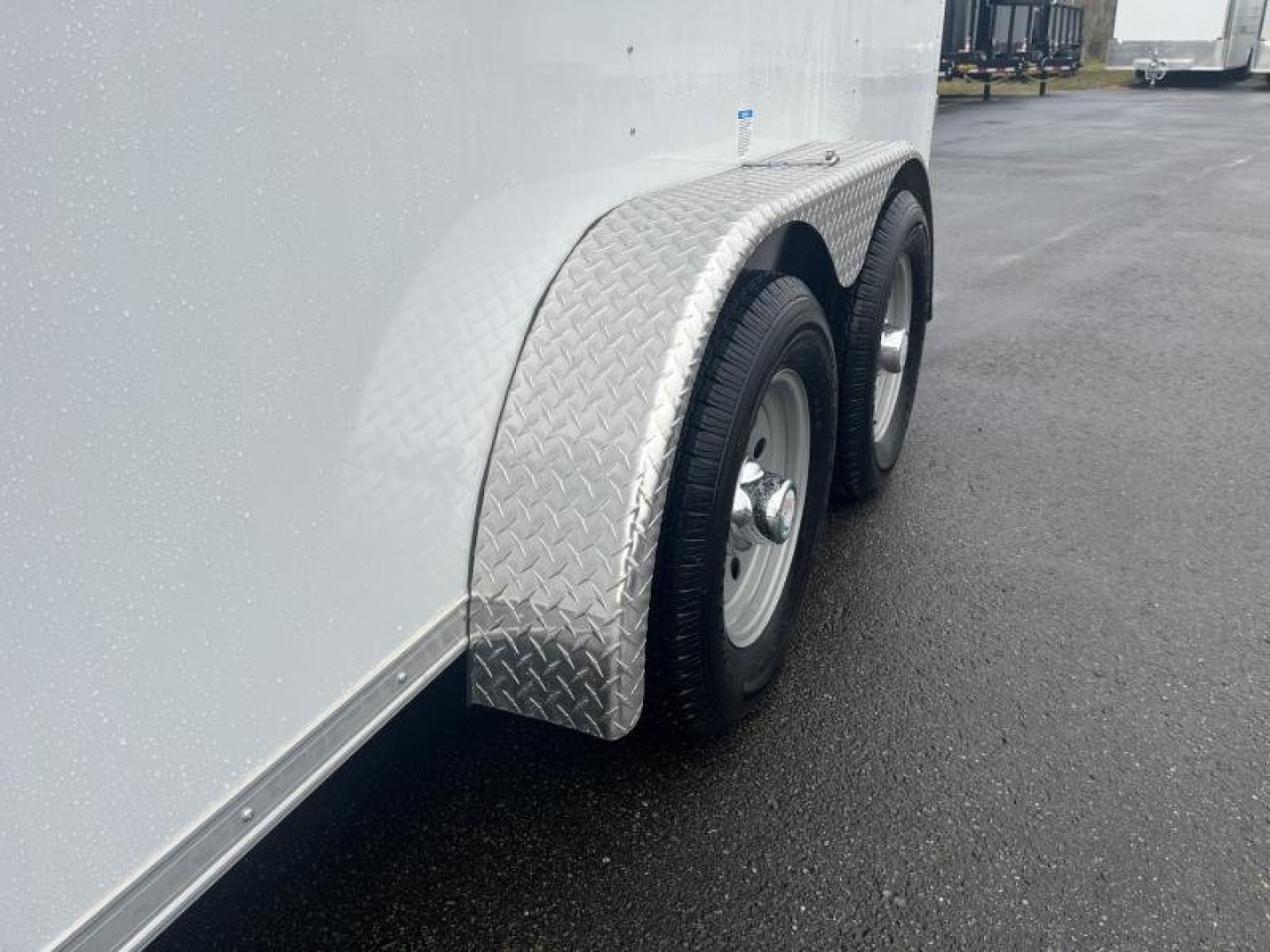 New GANS716TA2 CARGO MATE 7' X 16' ENCLOSED CARGO TRAILER W/ DOUBLE REAR DOORS & SIDE DOOR