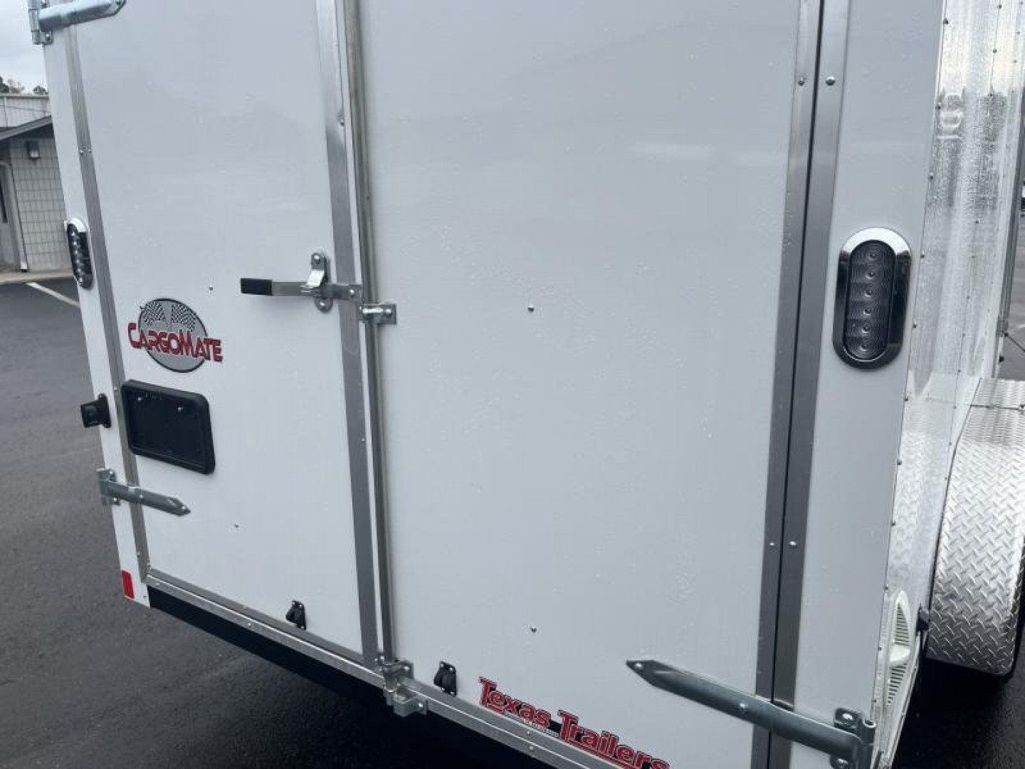 New GANS716TA2 CARGO MATE 7' X 16' ENCLOSED CARGO TRAILER W/ DOUBLE REAR DOORS & SIDE DOOR