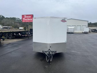 New GANS716TA2 CARGO MATE 7' X 16' ENCLOSED CARGO TRAILER W/ DOUBLE REAR DOORS & SIDE DOOR